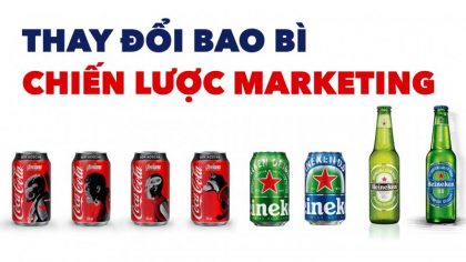 Thay đổi bao bì - Chiến lược Marketing hiệu quả từ Heineken, Coca-Cola