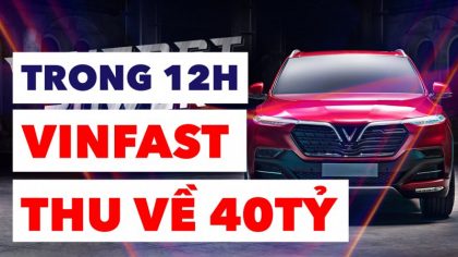 Vinfast Kỷ Lục Thu Về 40 Tỷ Trong 12 Giờ Mở Bán Ô Tô Điện | Làm Giàu Từ Kinh Doanh