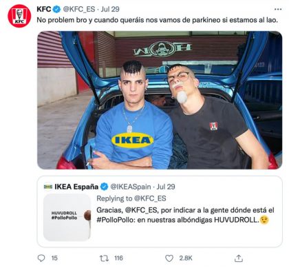 KFC “giả danh” IKEA để thu hút khách hàng bản địa