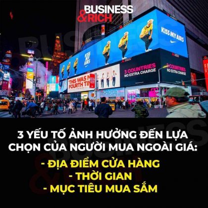 3 yếu tố ảnh hưởng đến quyết định mua hàng - Làm giàu từ kinh doanh