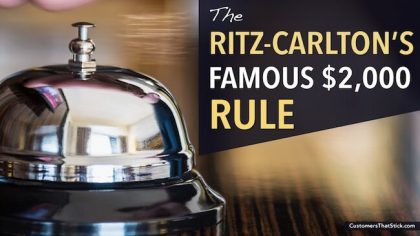 Quy tắc 2.000 USD của Ritz Carlton và bài học tạo trải nghiệm để đời cho khách hàng - Làm giàu từ kinh doanh