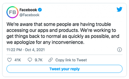 Facebook bị sập tới gần 9 giờ đồng hồ, nhưng đây có phải là kỷ lục lỗi lâu nhất trong lịch sử?