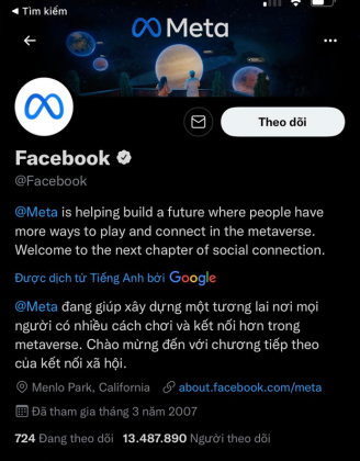 Nóng: Mark Zuckerberg chính thức đổi tên công ty Facebook thành Meta